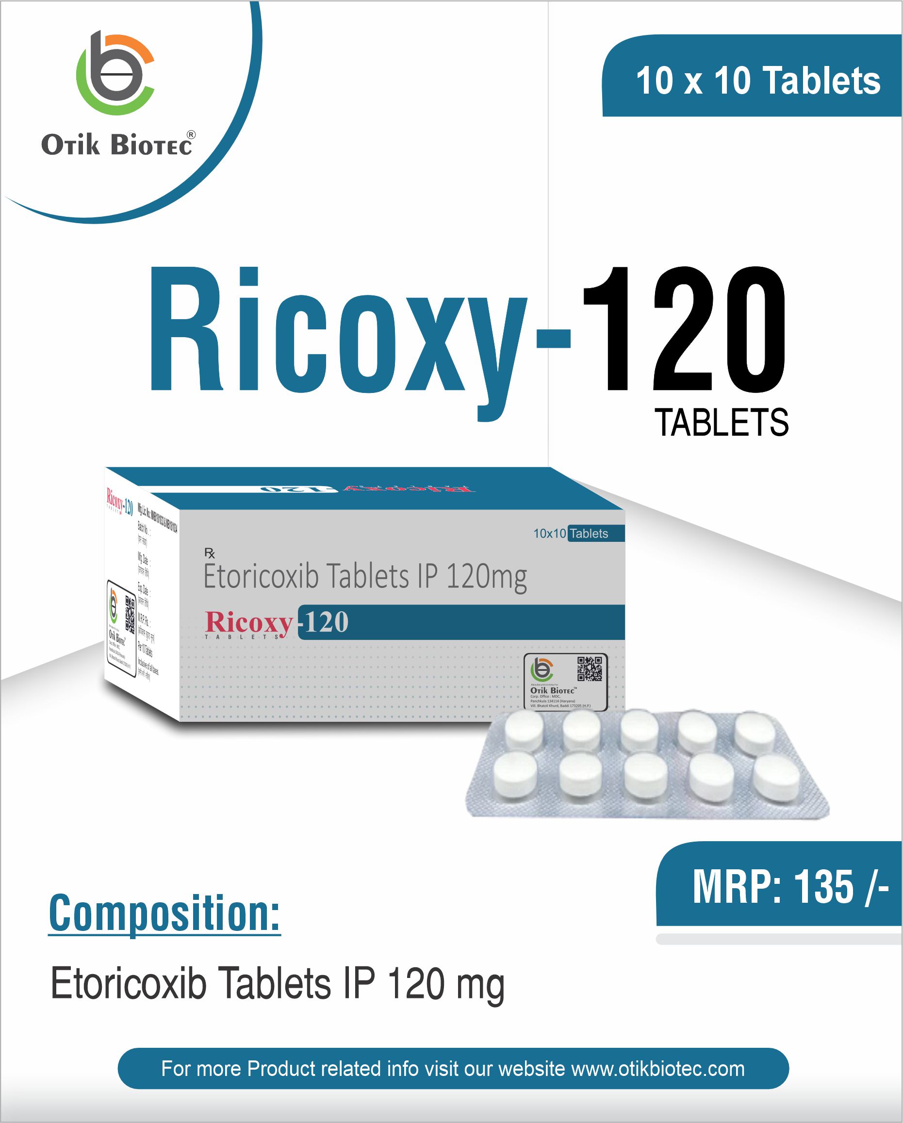 Ricoxy-120 Tablets